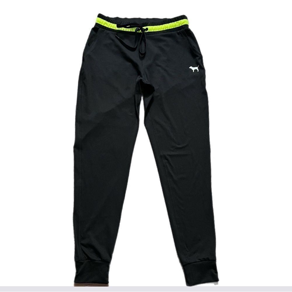 Victorias Secret Pink Ultimate Classic Jogger Full Length pants  black Small